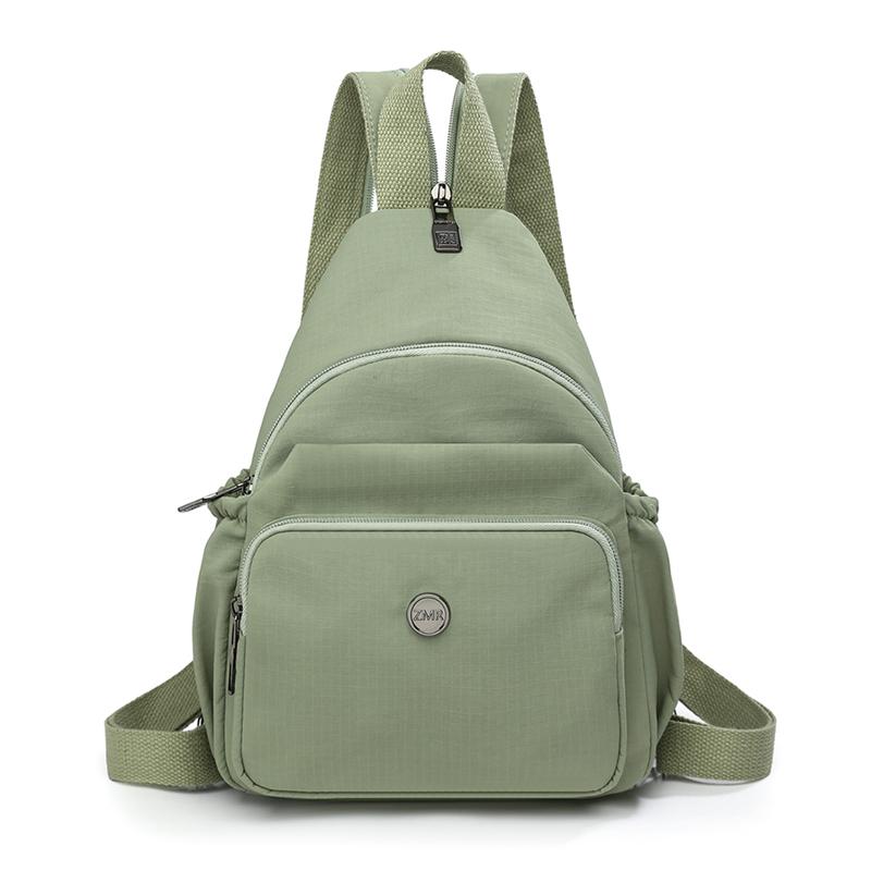 Multi-back Chest Bag Women's Multi-functional Backpack Lightweight Shoulder Bag