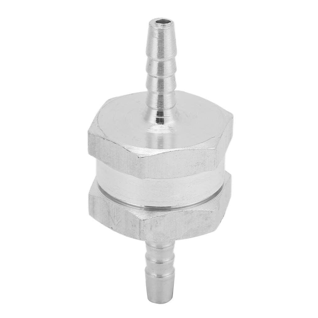 Non Return One Way Check Valve Aluminum Alloy Universal for Fuel Gasoline Oil Petrol Diesel