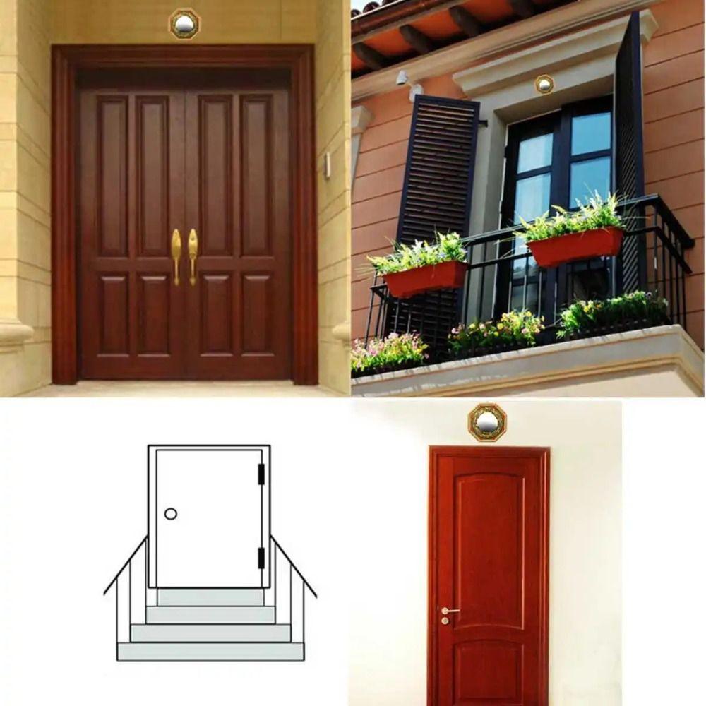 Зеркало Багуа Фэн-шуй с металлической рамой 13см 17.5см 20.5см Зеркало Восьми Триграмм Фэншуй Талисман для дома