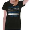 Женский топ с графическим принтом Pro Cop Police USA Officer Law Enforcement Junior
