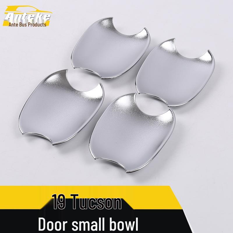 Tucson 2019 Outer Door Bowl Protective Film – Scratch & Wear-Resistant Car Sticker Accessory