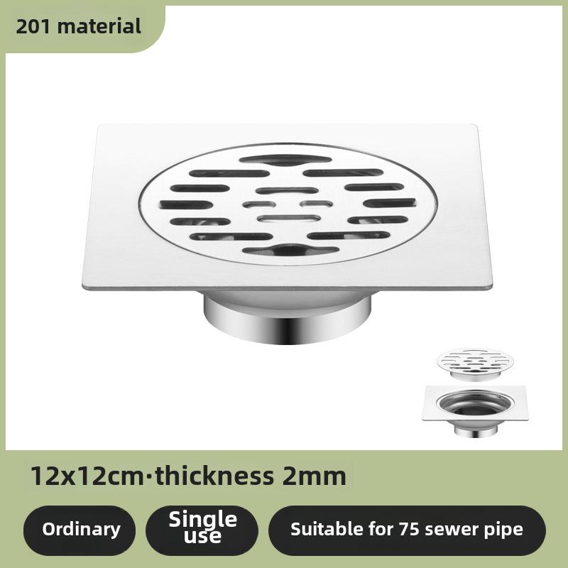 304 Нержавеющая сталь дезодорант сливной напольный для ванной комнаты и стиральной машины