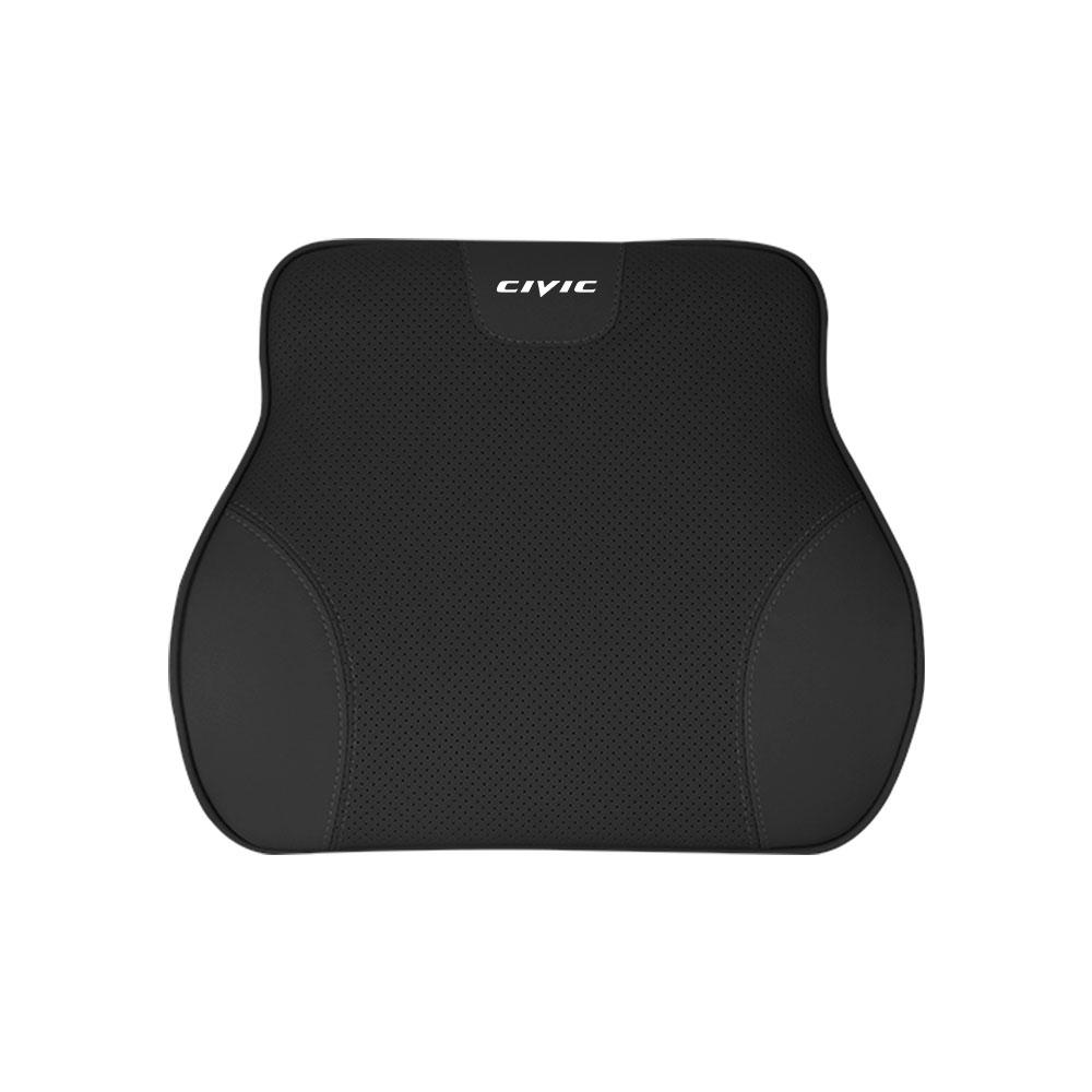 LUP1 Car Seat Back Neck Pillow Waist Support Cushion Pad Headrest For Honda Civic Accord City CRV Jade Fit Odyssey Hybrid Accessories
