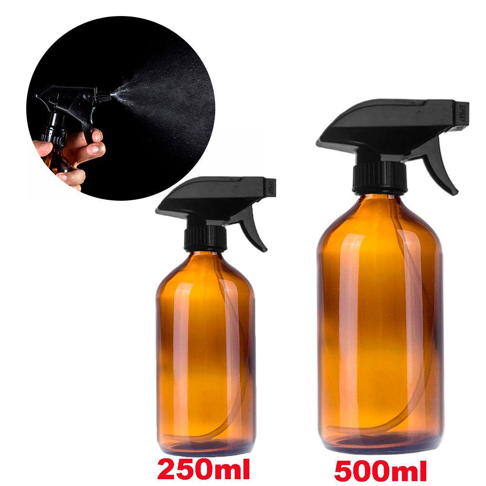 250/500ml Empty Mist Stream Storage Cosmetic Glass Bottle Spray Bottle Refillable Bottles Container