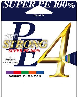 Yamatoyo PE Strong 4 NEW Упаковка 5 Размеров, Цвета, 600м, 1.5