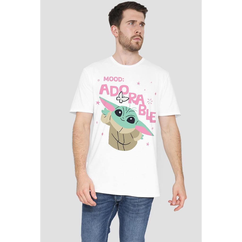 Star Wars: The Mandalorian Футболка Mens Mood Adorable Grogu
