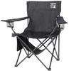 Captain Stag Уличный лаунж со столиком для напитков, широкий и боковой (КАПИТАН ОЛЕНЬ) Стул, Стул, Макет, Держатель, Карман, Карман, Черный, UC-1881