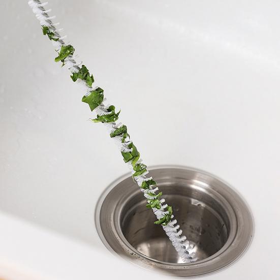 Гибкая щетка для раковины, гибкая нейлоновая высокопрочная канализационная щетка, бытовые принадлежности