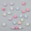 55/70Pcs Plastic Acrylic Heart Beads Fashion Loose Spacer Beads for Jewelry Making DIY Hairpin Earring Necklace Handmade