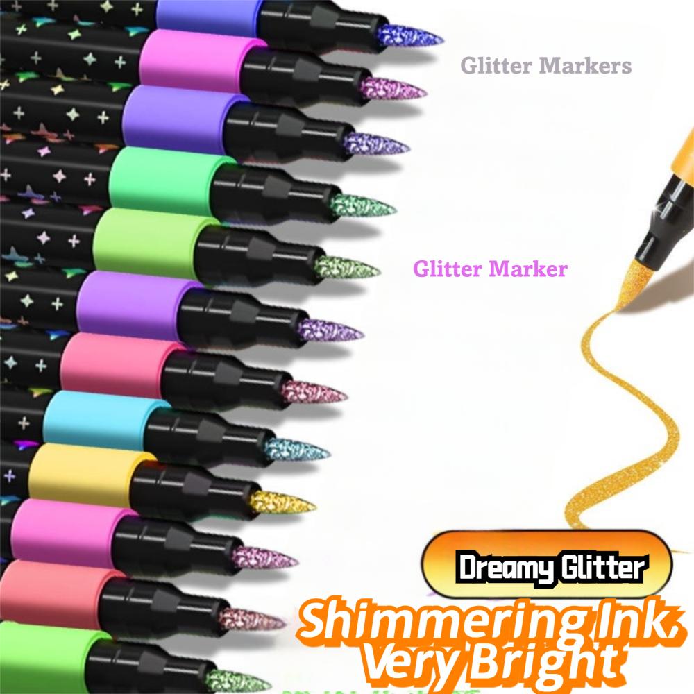 Washable Ink Acrylic Marker Soft Head Design Painting Pen New Art Pen for Elementary School