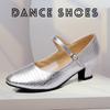Modern Dance Shoes Women Waltz Dancing Shoes Heeled 5CM Latin Ballroom Shoes