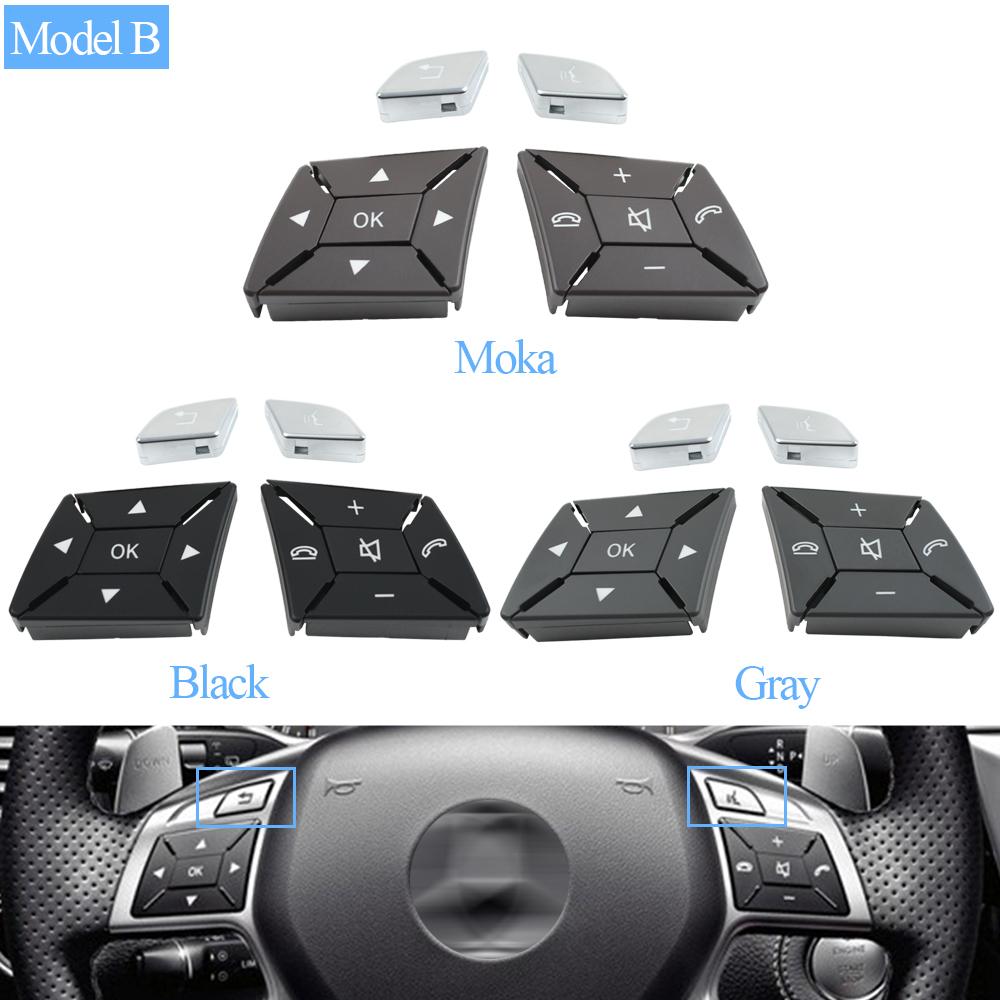 Car Interior Left Right Multi-Function Steering Wheel Button Control Switch For Benz ML GL G Class W166 W463 GL550 GL350
