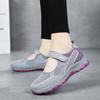 Spring Mesh Shoes for Women's Outdoor Breathable Flat Bottomed Lightweight Hiking Comfort Casual Tennis Vulcanized Shoes Mujer