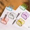 5Pcs PP Clip File Plastic Clip Folder Stationery Colorful Cartoon Acrylic Clamps Ticket Paper Document Office School Clamps Holder