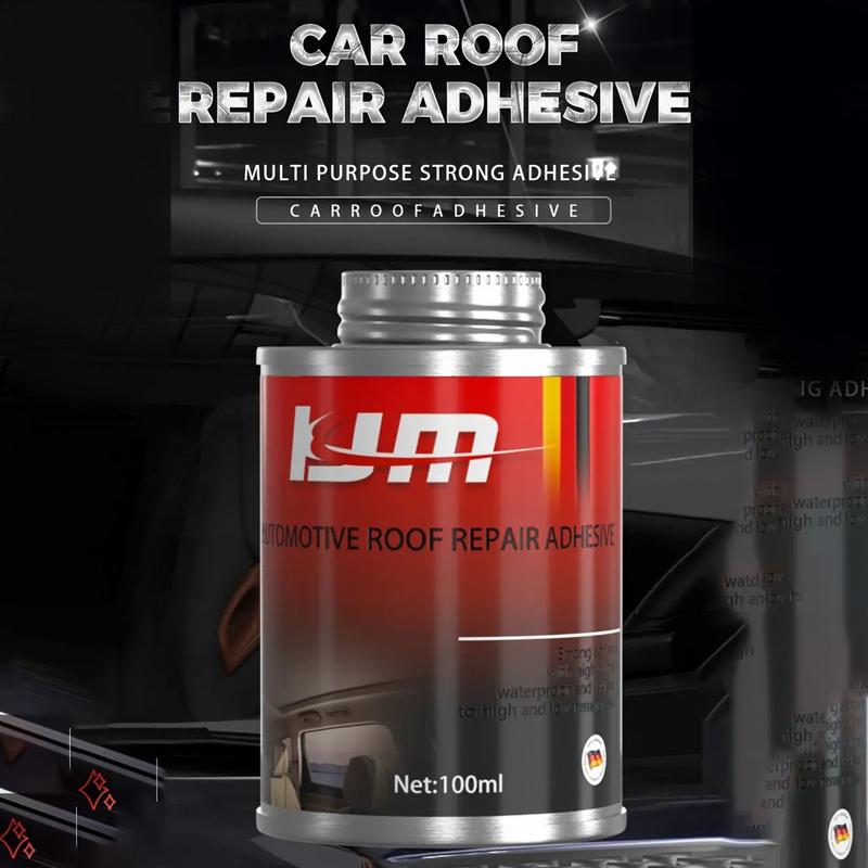 Клей для быстрой починки ткани 100 мл Клей для ремонта салона автомобиля Клей для ремонта обивки крыши автомобиля Автомобильные аксессуары