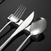 Chopstick Rest Groove Design Mirror Polished Fork Holder Easy to Clean Cutlery Rest Stainless Steel Chinese Style Dinner Spoon Stand Dining Room