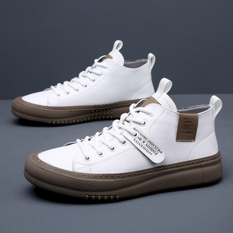 Модные короткие ботинки мужские Роскошная кожа Удобная рабочая хлопковая обувь на шнуровке Уличная дорожная спортивная повседневная обувь мужские балетки