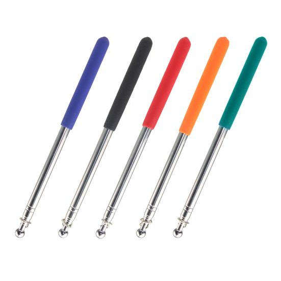 1,2/1,6 м телескопический флагшток для туристического гида с нескользящей ручкой, прочный, из нержавеющей стали, выдвижной, указательный баннер для учителя, переносной флагшток