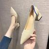 Woman Footwear Black Shoes for Women Mesh Breathable Pointed Toe Slip On Urban Cotton Cheap Casual Trends 2024 Light New Arrival
