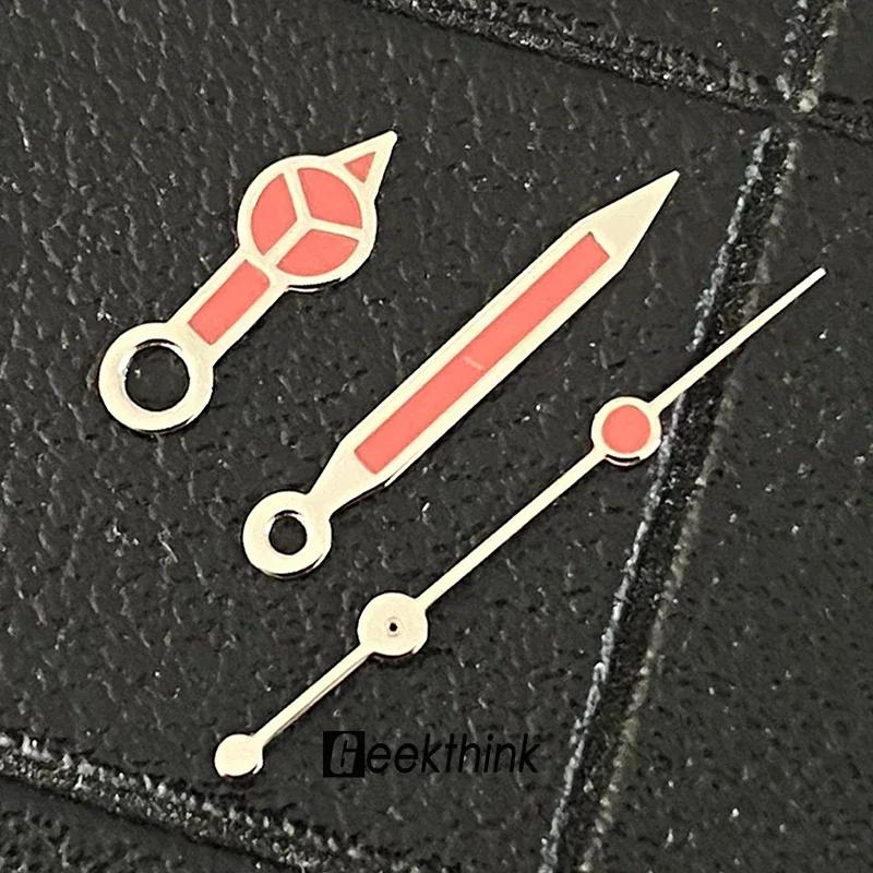 High Quality Watch Hands Polished Silver Gold Green Bright Luminous For Nh35 Nh36 Movement Mod 904L VS Clean Japan Watches