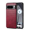 EUCAGR Роскошный кожаный чехол для телефона с узором под крокодила для Google Pixel 10 Pro XL 9 8 7 6 Pro Задняя крышка для Google Pixel 8A 7A 6A