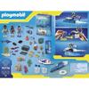 PLAYMOBIL - 70776 - Calendrier de l'Avent Jeu de bain Policiers - Mission aquatique