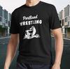 Vintage Portland Wrestling Logo Active T-Shirt Funny Size S To 5XL