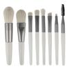 8 шт. мини-путешествия портативные мягкие кисти для макияжа набор теней для век пудра для ресниц консилер для губ румяна набор кистей для макияжа