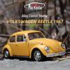 В упаковке 1:Масштаб 36 1967 Volkswagen Beetle Модель игрушки из сплава