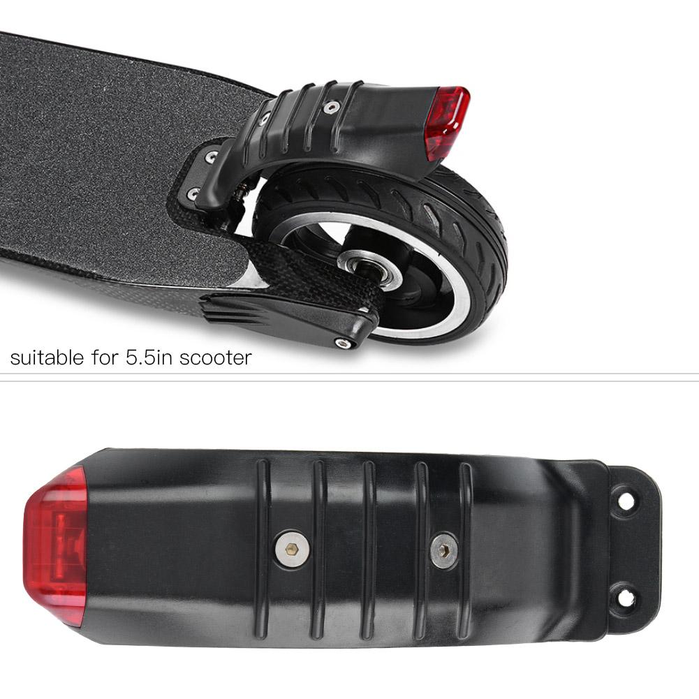 Заднее крыло Задние крылья с фонарем Запасная часть для 5,5-дюймового электросамоката