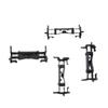 10pcs For L200 Triton Auto Roof Molding Clips Snap Roof Rail Trim Clip