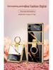 Electroplated Ring Buckle Case with Screen Protector for Samsung ZFlip3 F7110