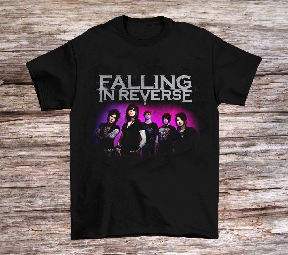 New Falling In Reverse Band Member Black All Size Shirt Ah477 Unisex T-Shirt