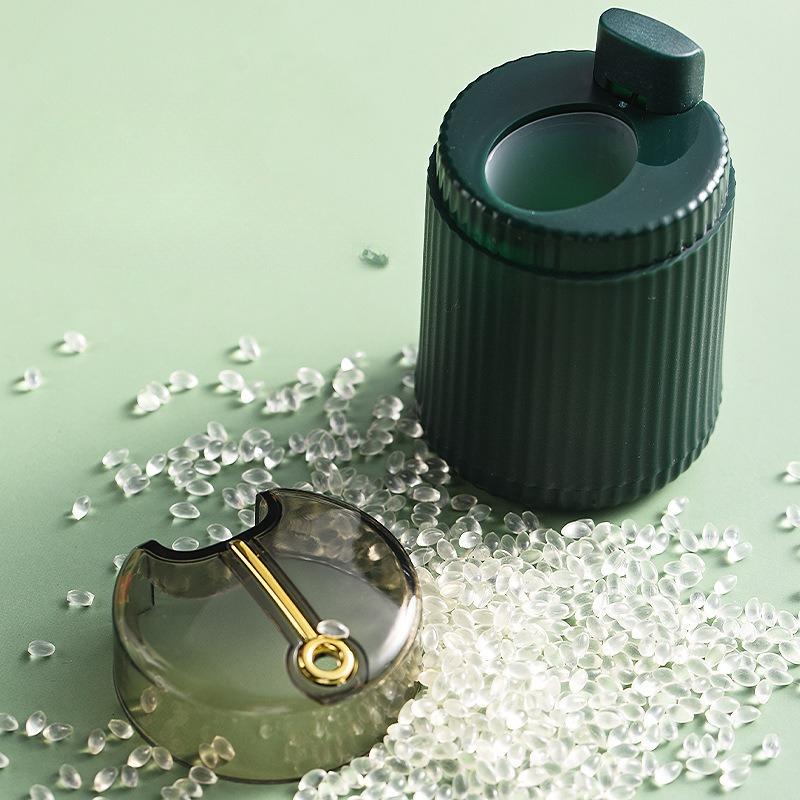 Простой автоматический диспенсер для зубочисток, нажатие, автоматическое выдвигание, банка для зубочисток, практичный бытовой контейнер для ежедневного использования