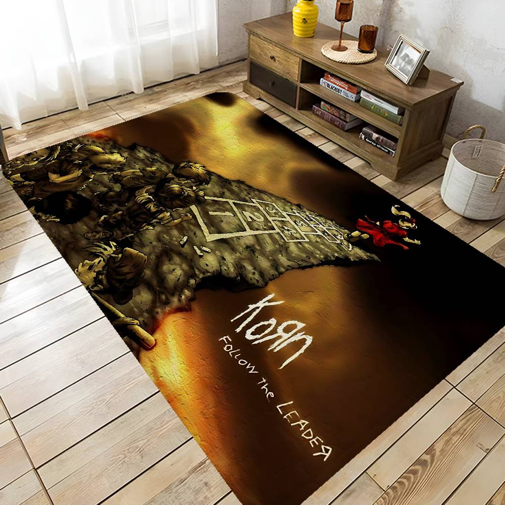 K-Korn Rock Band Room Mats Anti-slip Absorb Water Long Strip Cushion Bedroon Mat Household Carpets