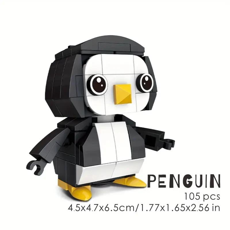 Cute Animal Assembly Building Blocks Set Small Particle Bricks Collection Fun Decoration Educational Holiday Gifts For Adults