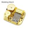 Yunsheng Gold Plated Music Box Movement High-end Alloy Clockwork DIY Accessories Spirited Away Amazing Grace Musical Box 3