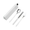 Pull-out 304 Stainless Steel Portable Cutlery Set Student Outdoor Gift Fork Spoon Chopsticks Set