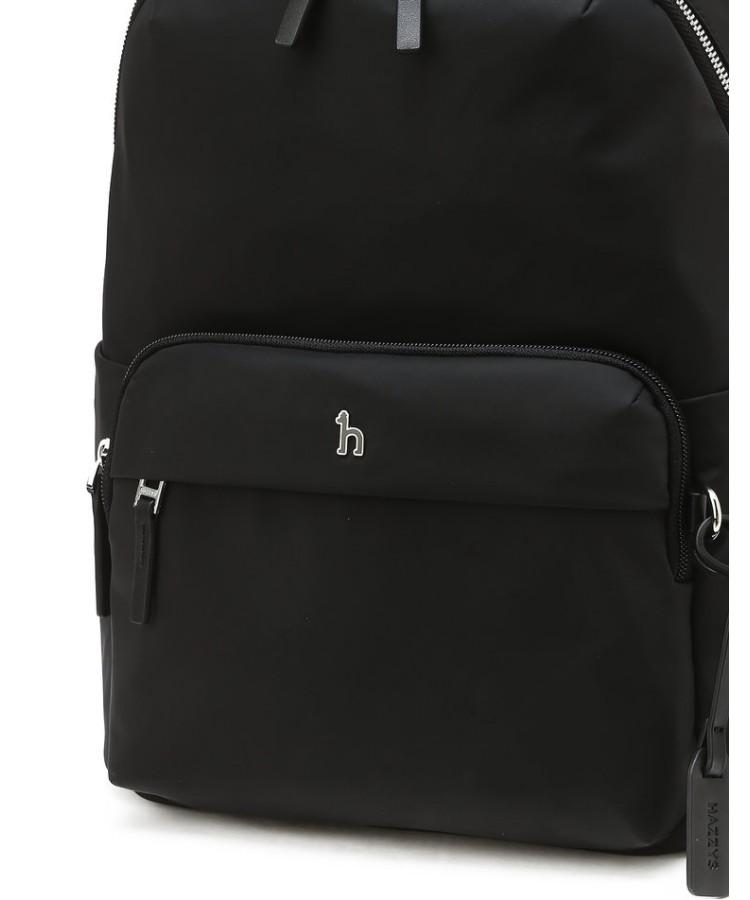 Hazzys Men Acc Unisex Nylon Black Backpack M Hjba6F703Bk