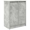 Shoe Cabinet Concrete Grey 57 x 34 x 76 cm Engineered Wood