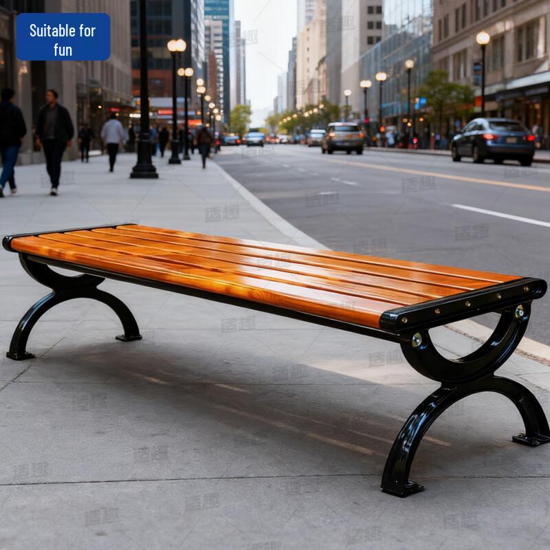 Outdoor Park Bench