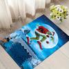Christmas Grinch Style Crystal Velvet Rug, Soft Anti‑Slip Crystal Velvet Carpet for Living Room Bedroom Home Decor