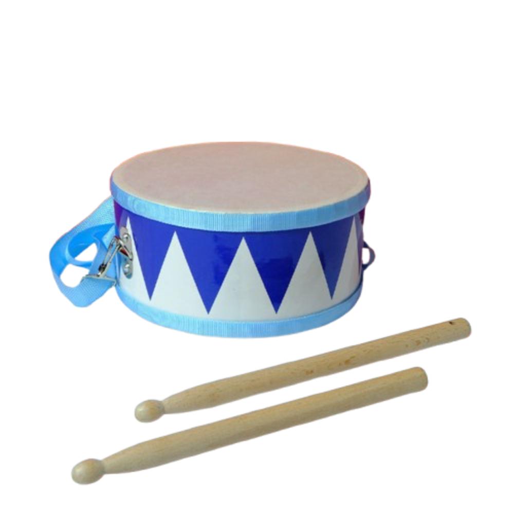 Montessori Instrument Hand Drum Toys Double Sided Wood Kids Drum Toys  Children Preschool