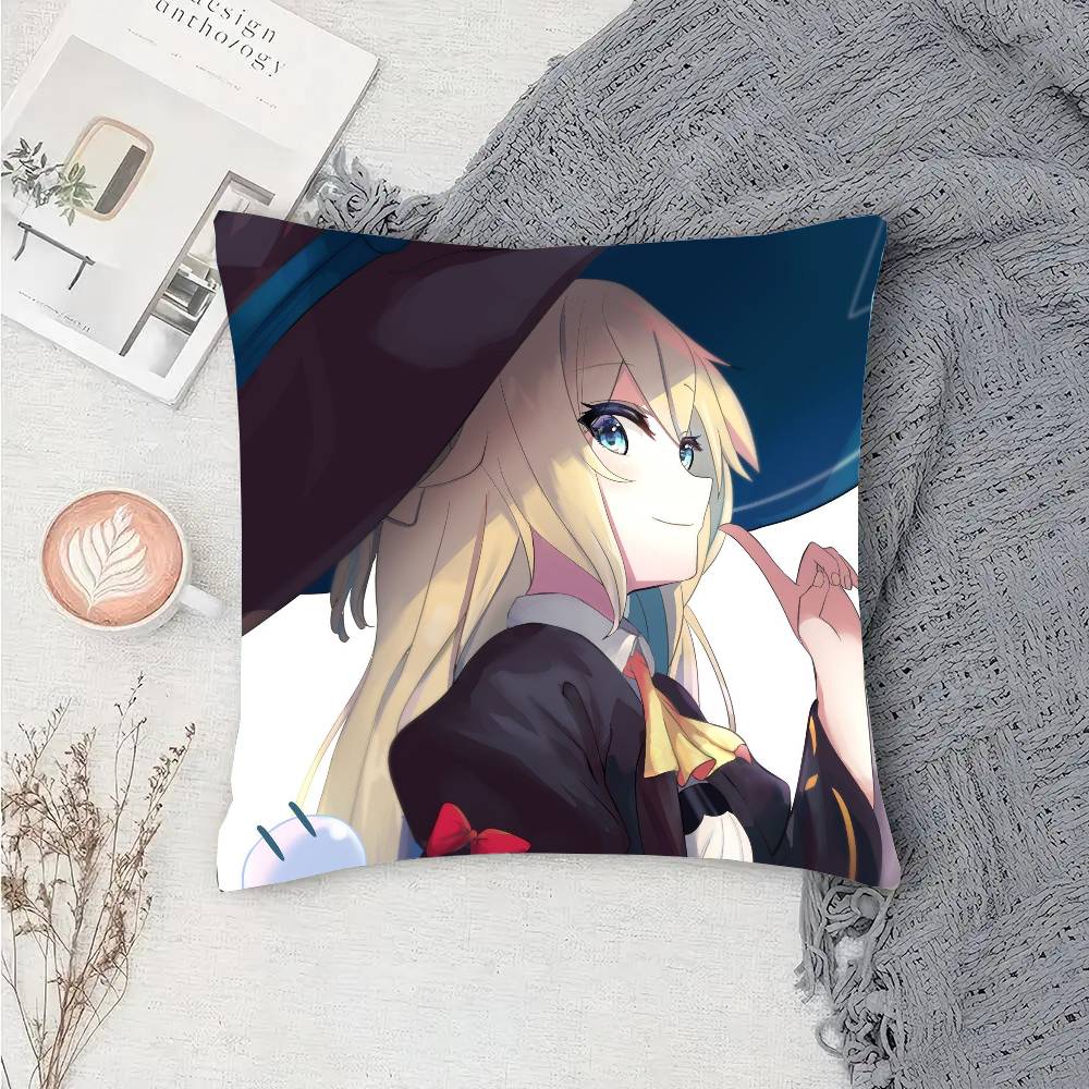 Я убивал слизней 300 лет и прокачал свой уровень Чехол для подушки Аниме Чехол для диванной подушки Декор комнаты Дома