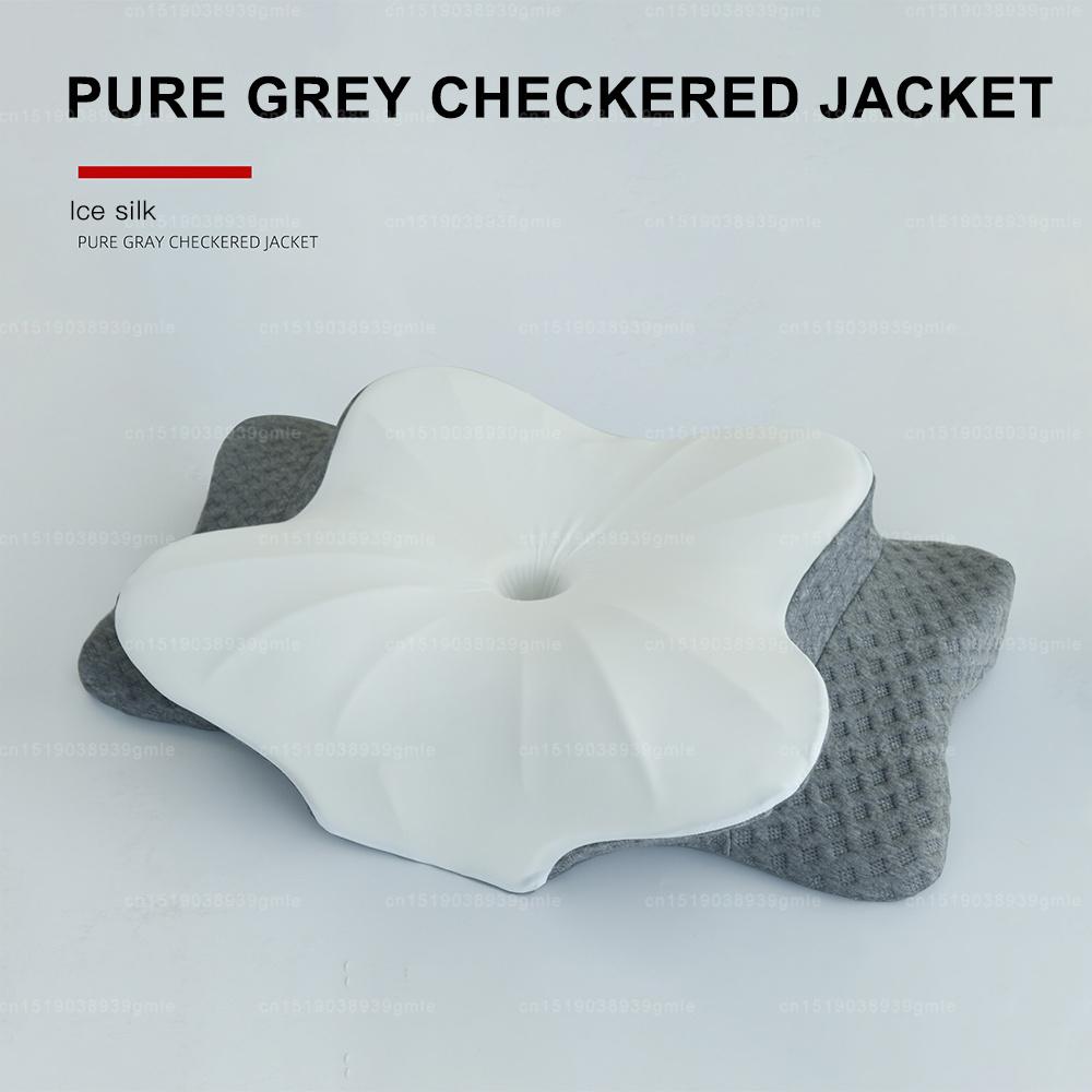 Cervical Pillow Ergonomic Cervical Spine Protecting Shoulder Neck Muscle Relax Butterfly Shaped Memory Foam Neck Pillow