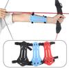 Archery Arm Guard Adjustable 2 Straps Buckles Soft Rubber Archery Arm Guard Kids Youth Quick Wearing Flexible Archery Armguard