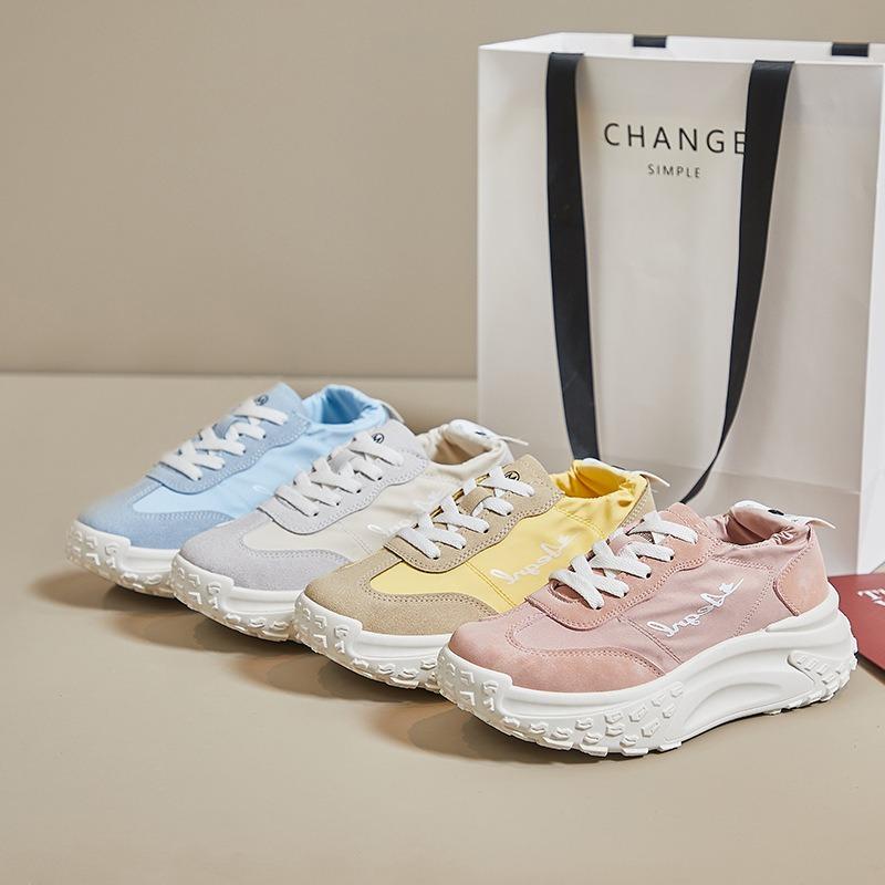Новые дышащие папины студенческие тренировочные спортивные туфли для женщин