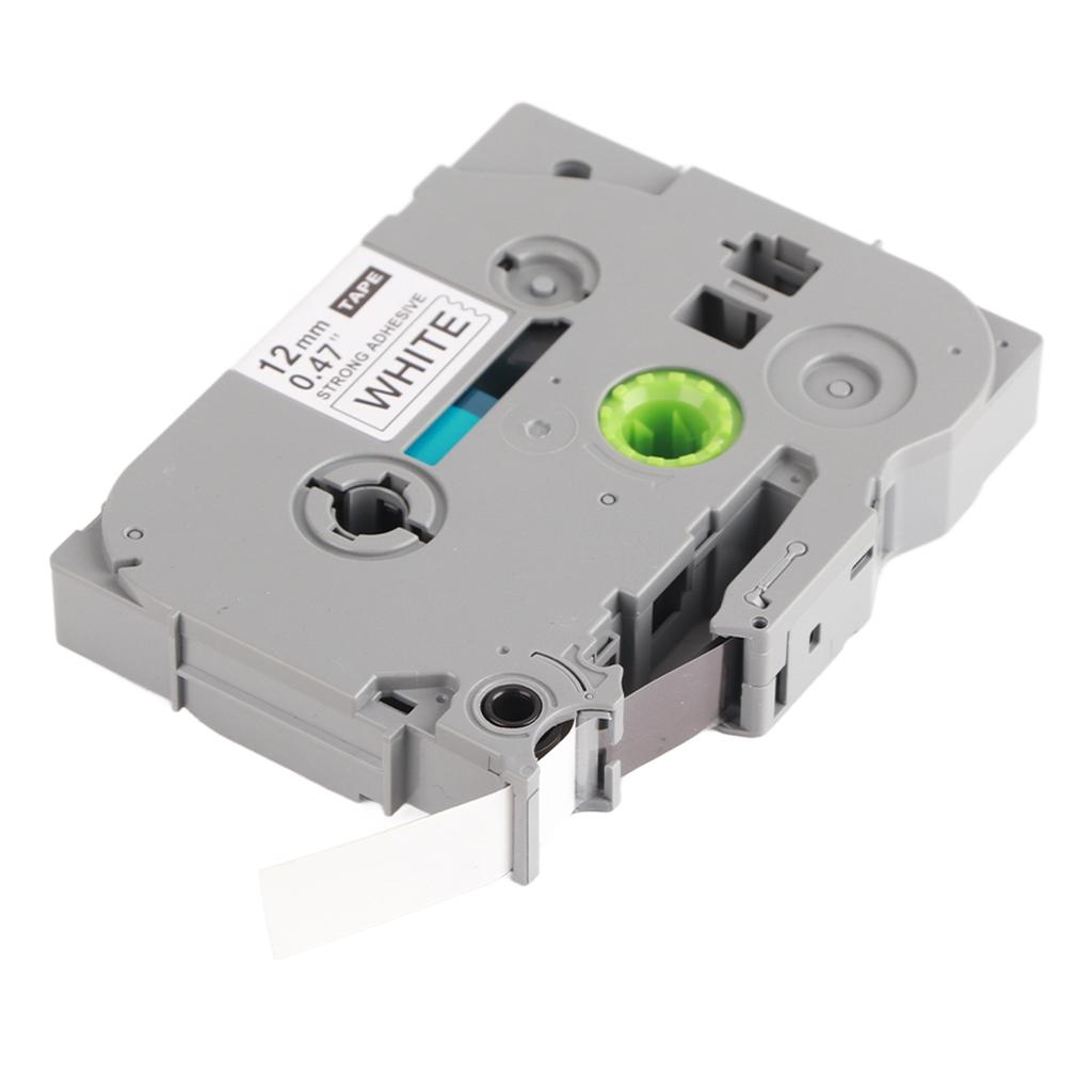 12мм 0,5дюйма Ламинированная лента для этикеток с сильным клеящим слоем TZ231 Китайский стандарт для Brother