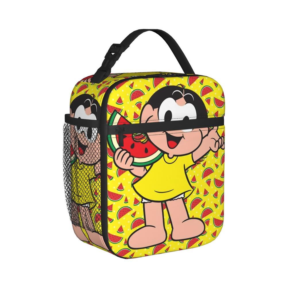 Lunch Box Turma da Monicas Merch Lunch Food Box Fashion Cooler Thermal Bento Box For School