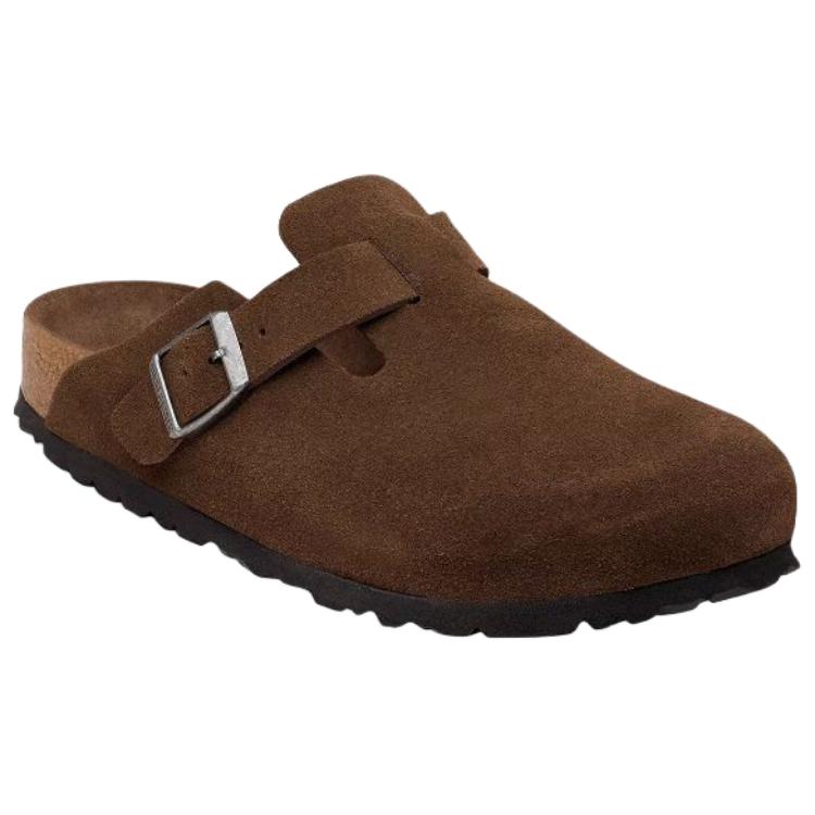 Birkenstock Бостонские повседневные ретро клоги Унисекс клоги Коричневый 1031637